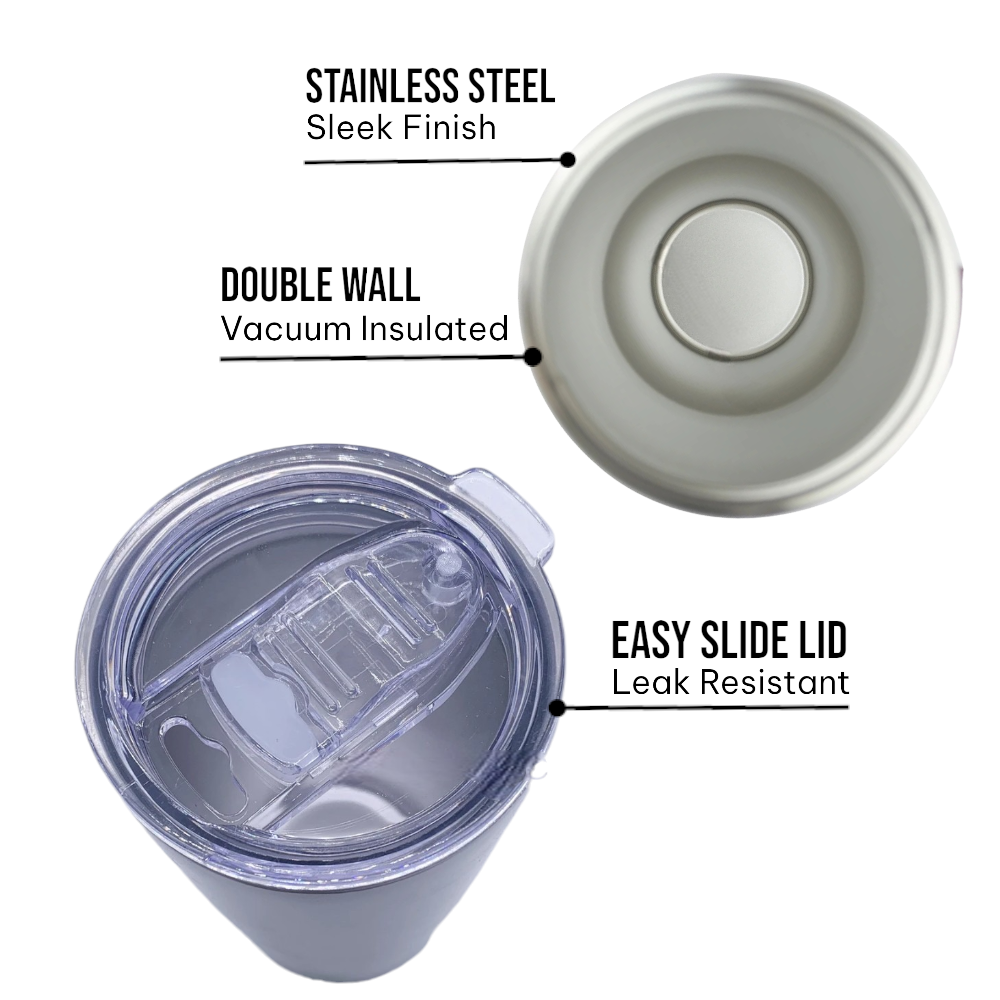 Replacement 30oz Insulated Tumbler Clear Sliding Lid